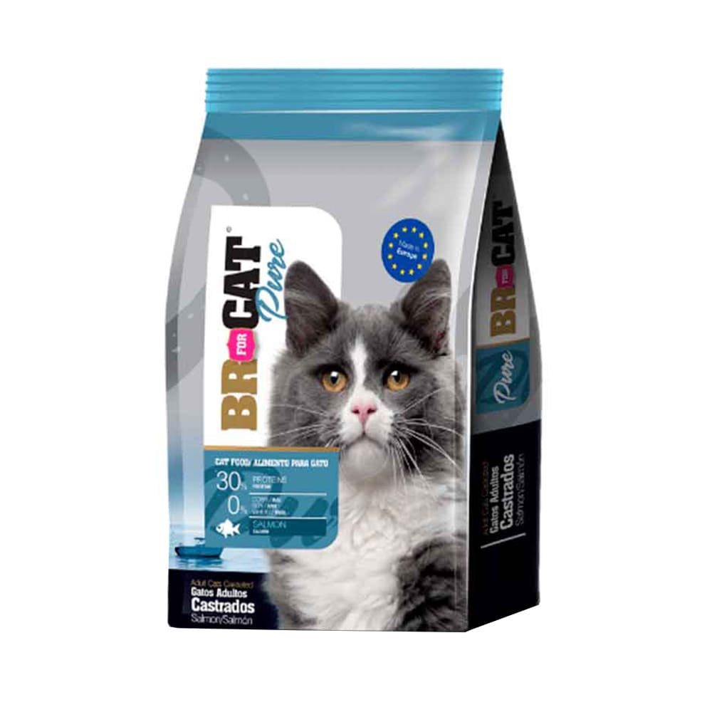 Br For Cat Gato Castrados Sabor Salmón