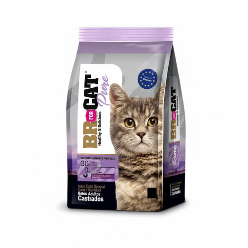 BR FOR CAT Gatos Adultos Castrados