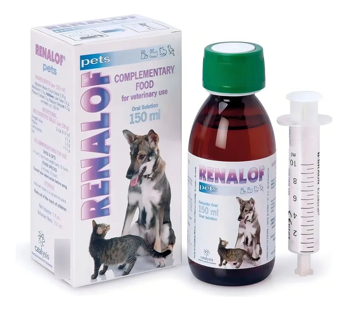 Renalof Pets Suplemento Vitamínico Perro Gato Catalysis Hígado 150 mL