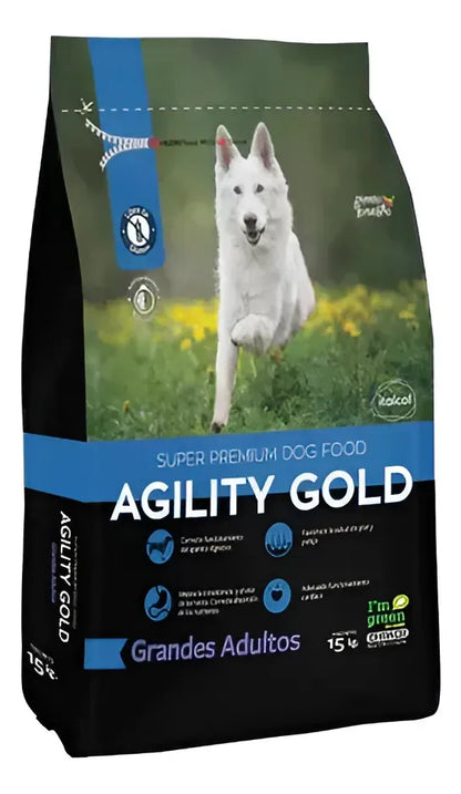 Agility Gold Grandes Adultos 15 Kg