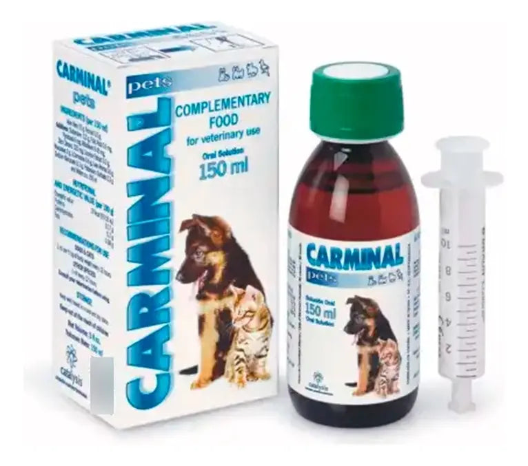 Suplemento Gástrico Perros Y Gatos Carminal Pets 150 Ml
