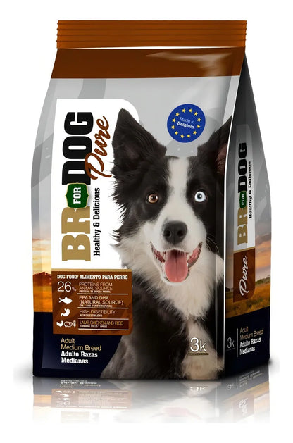 BR For Dog Adulto Razas Medianas Arroz