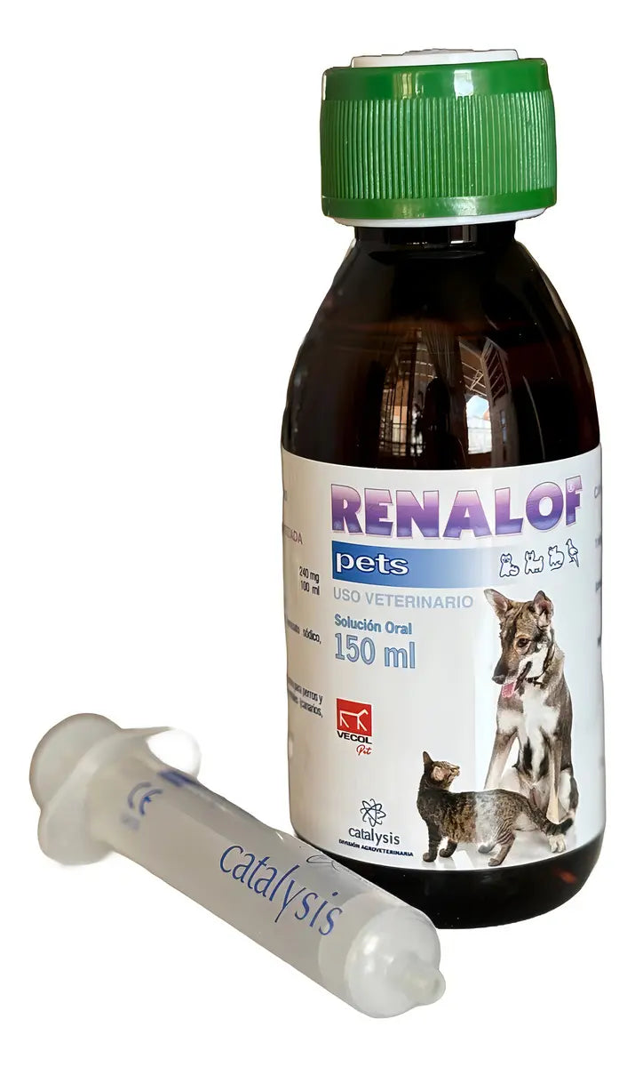 Renalof Pets Suplemento Vitamínico Perro Gato Catalysis Hígado 150 mL
