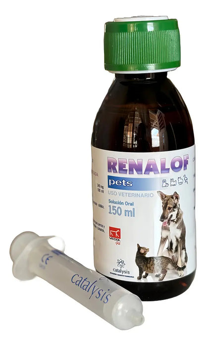 Renalof Pets Suplemento Vitamínico Perro Gato Catalysis Hígado 150 mL