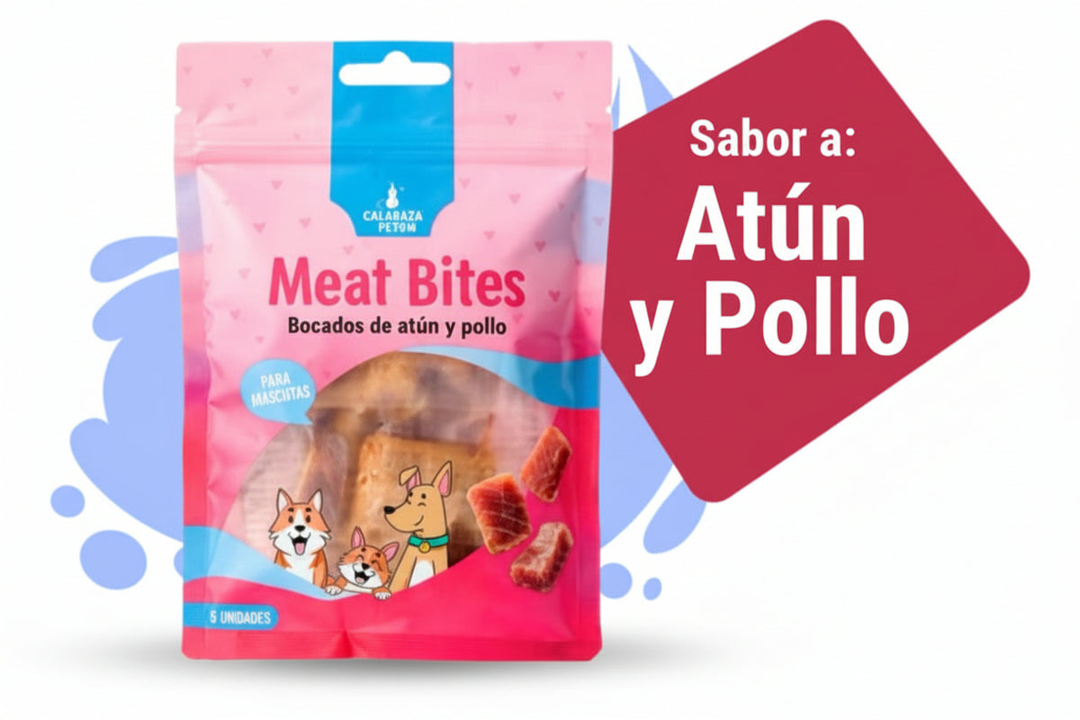 Meat bites bocados de atun y pollo