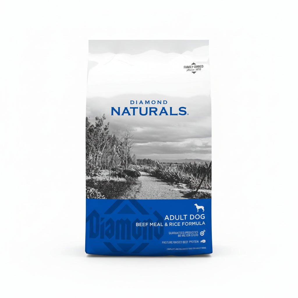 Diamond Naturals Adult dog beef meal & rice
