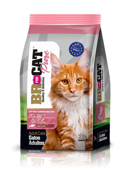 Br For Cat Gato Adulto Sabor Salmon