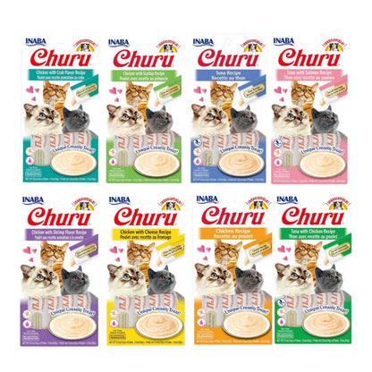 Snacks Líquidos Churu Inaba para Gatos